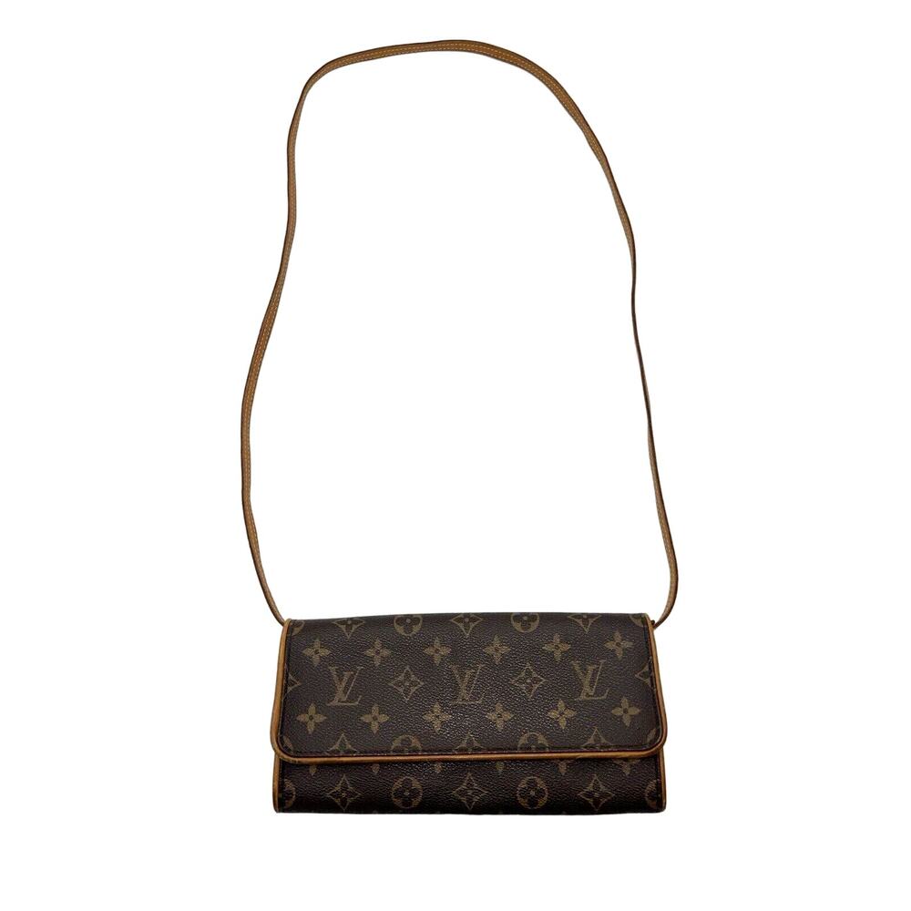 Louis Vuitton Classic Brown Monogram Shoulder Bag, date code /serial SD0090